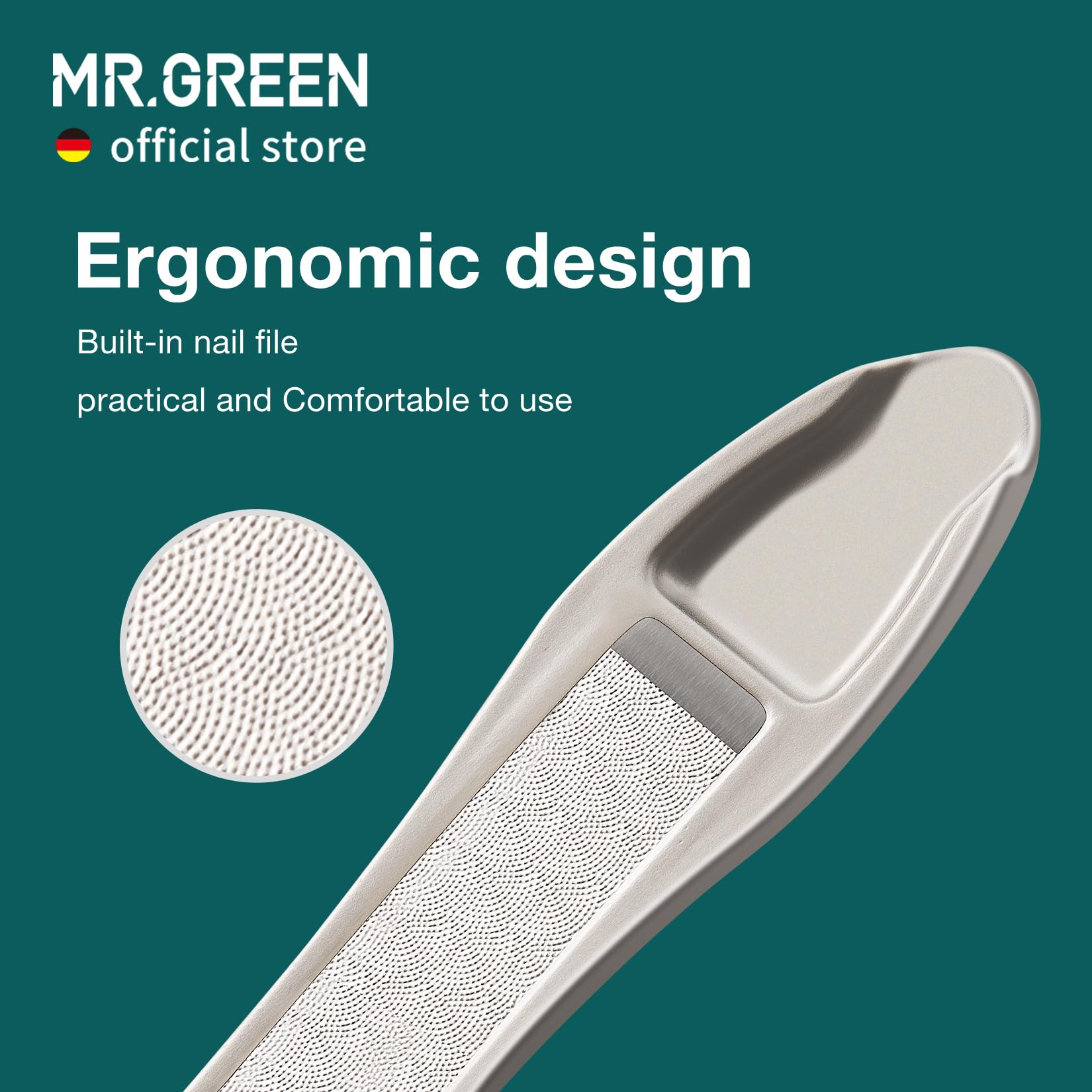 MR.GREEN nail clippers tail thickening enhances leverage for steady clipping