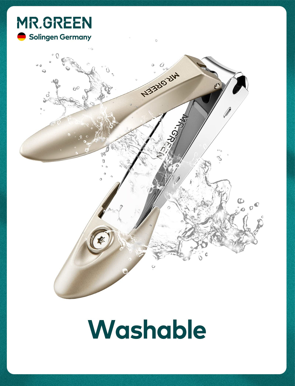 MR.GREEN travel case keeps tools organized for on-the-go grooming.
