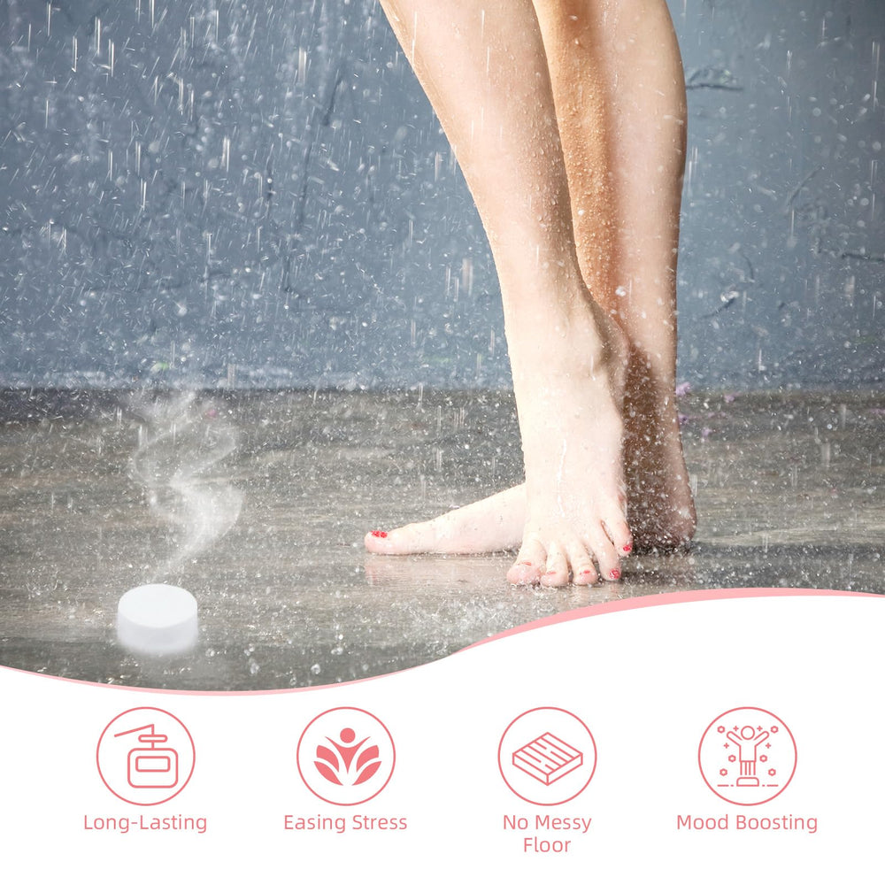 MR MIRYE Gift box open showing two-scent shower steamers for variety.