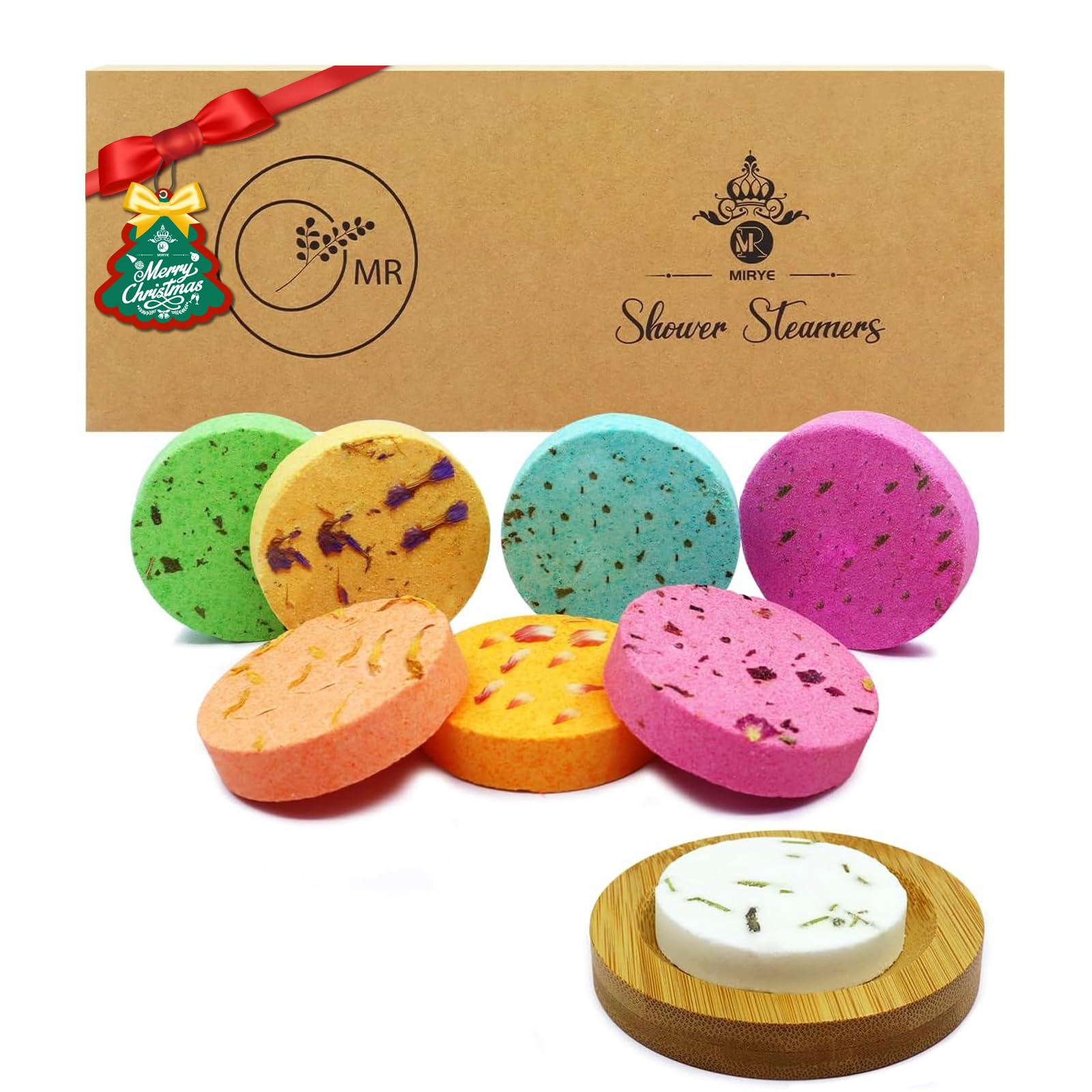 MR MIRYE eucalyptus shower-steamer image—invigorating aromatherapy for morning refreshment.