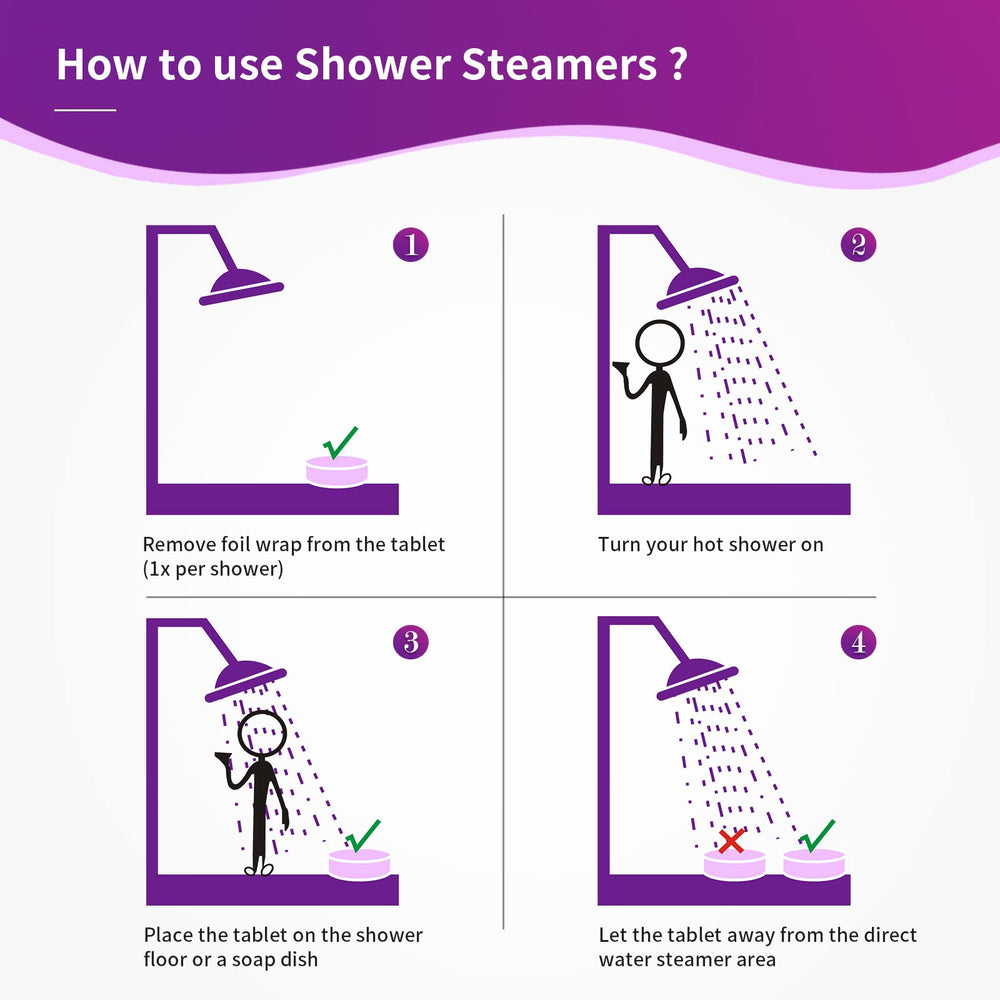MR MIRYE eucalyptus scented shower steamer for invigorating steam