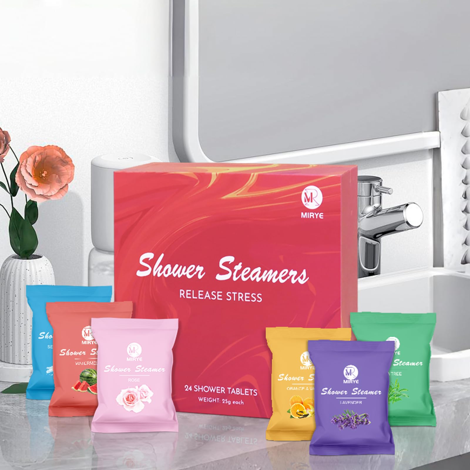 Mr Mirye packaging emphasizes freshness for the 24-piece gift set