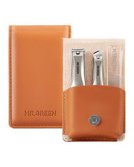 MR.GREEN 3pcs set with large curved clipper for precise edge shaping.