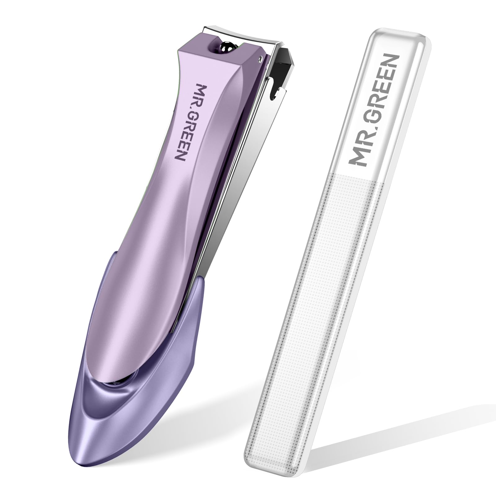 MR.GREEN nail clippers anti-splash design keeps you tidy during trims