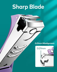MR.GREEN nail clippers nickel-plated finish resists rust for long use
