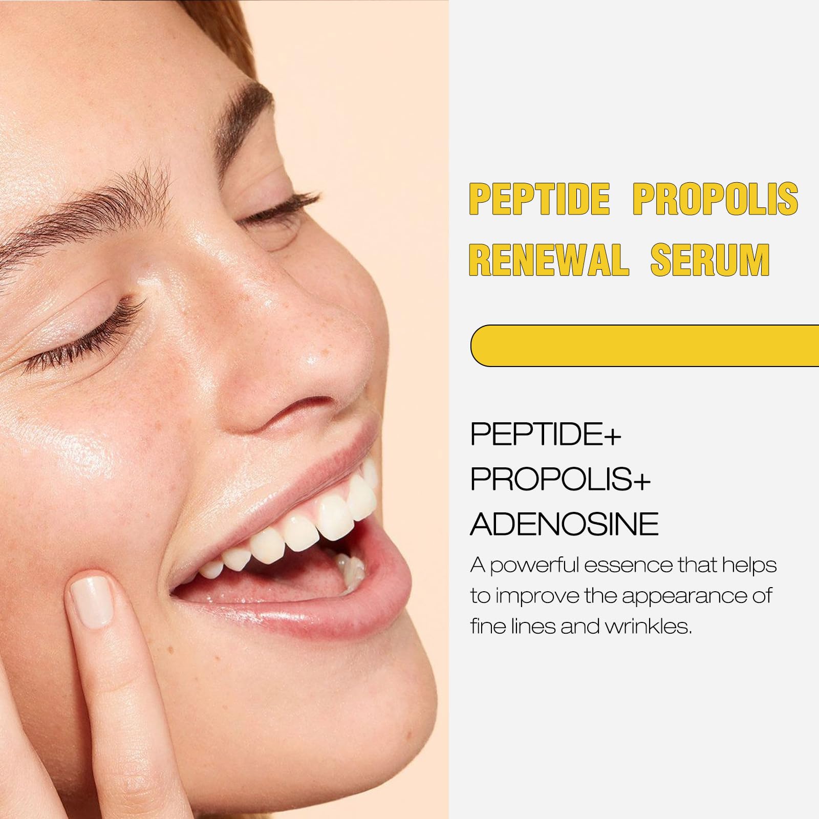 MrCuvaryas serum being applied for radiant, even skin tone.