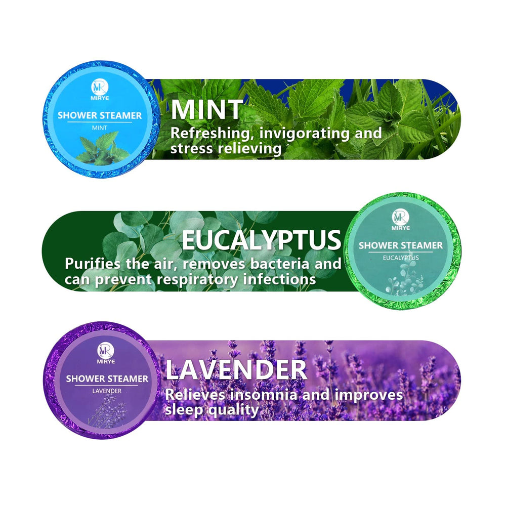 MR MIRYE lavender tablet closeup emphasizes calming aroma for bedtime rituals.