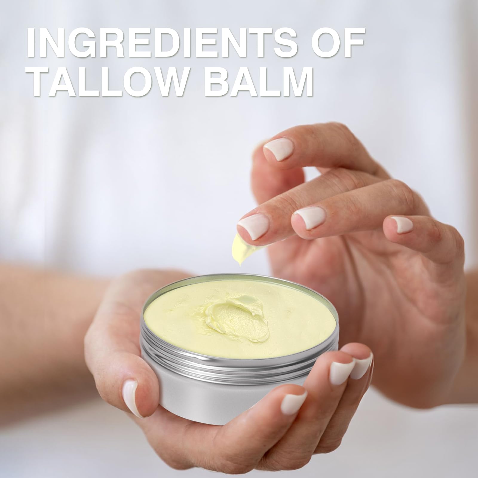 MROUVIK Grass-fed Tallow ingredients highlight vitamins A, D, E, K and CLA