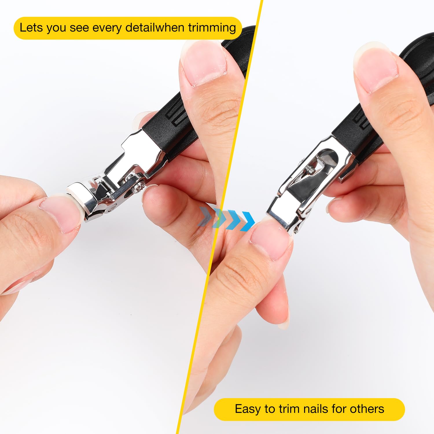 Mrryiio ClipMaster Pro fine nail file for finishing.