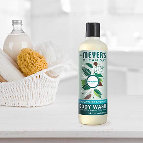Mrs. Meyer's Birch Wood pour highlights silky lather for daily wash