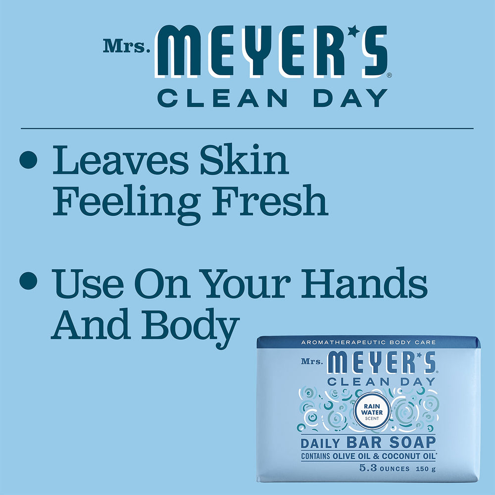 Mrs. Meyer's Clean Day contains almond and coconut oils for nourishing skin after wash