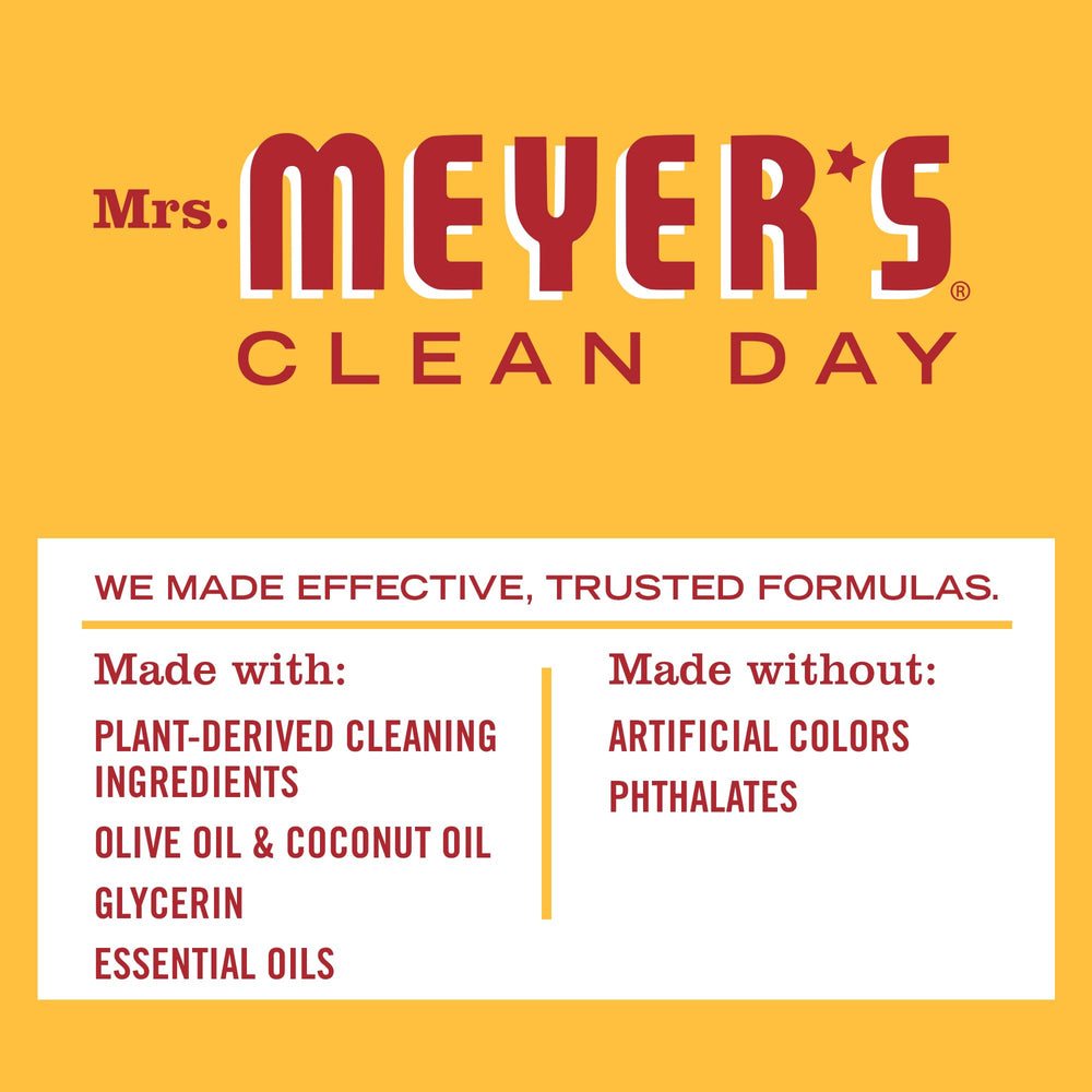 Cruelty-free Leaping Bunny certified Mrs. Meyer's bar soap