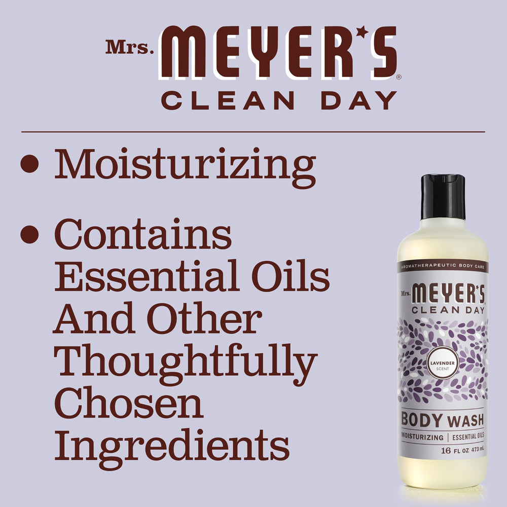 Mrs. Meyer's Clean Day biodegradable formula reduces environmental impact