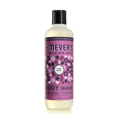 Mrs. Meyer's Clean Day Plum Berry bottle shows moisturizing formula for skin