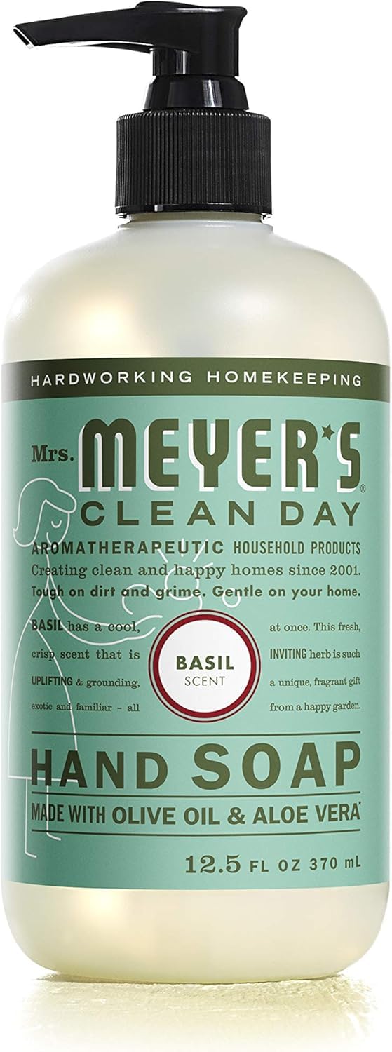 Mrs. Meyer's Clean Day Clementine foamy lather close-up highlights zesty cleansing ritual