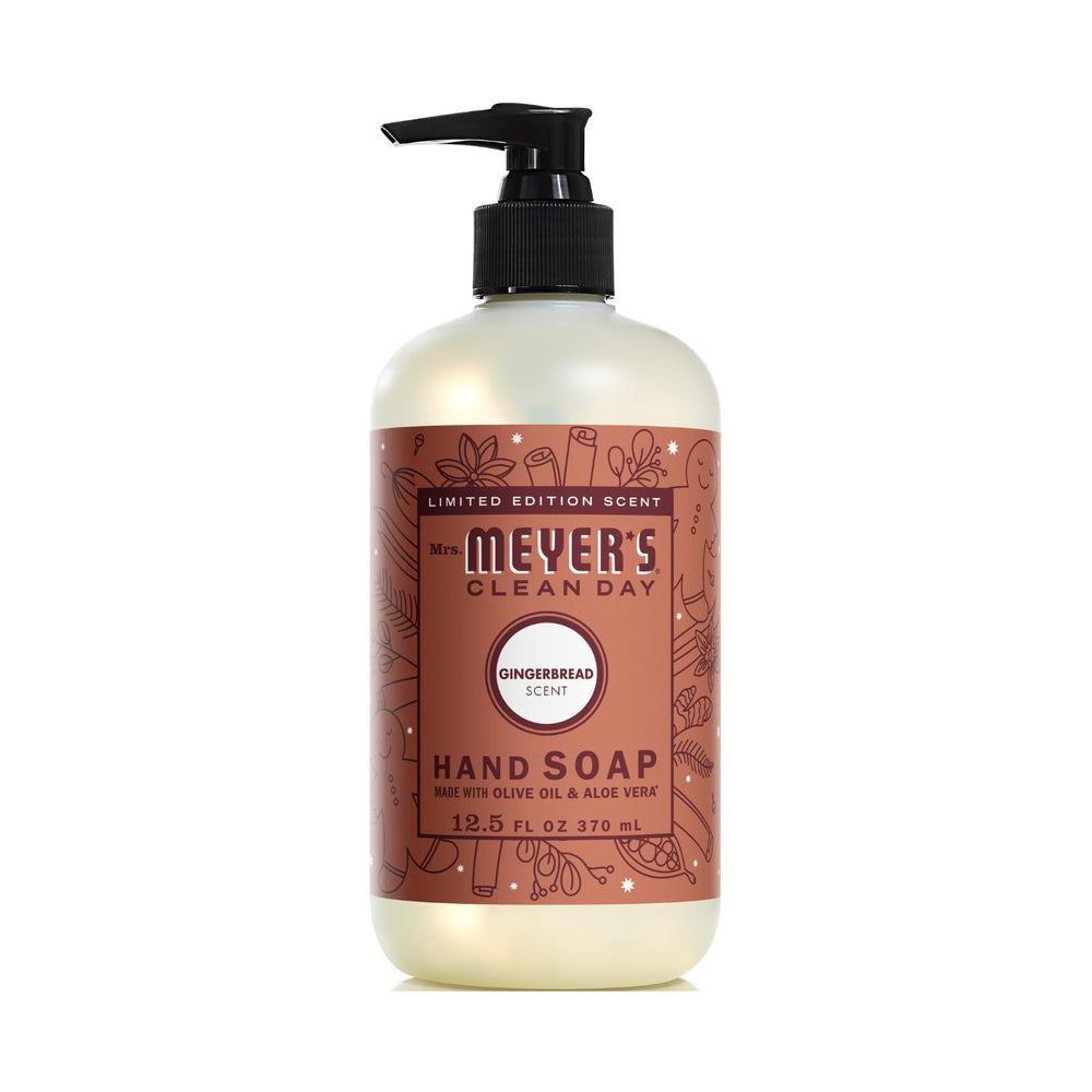 Mrs. MEYER'S Clean Day 3-pack box highlights three scents for versatile hand hygiene at home.