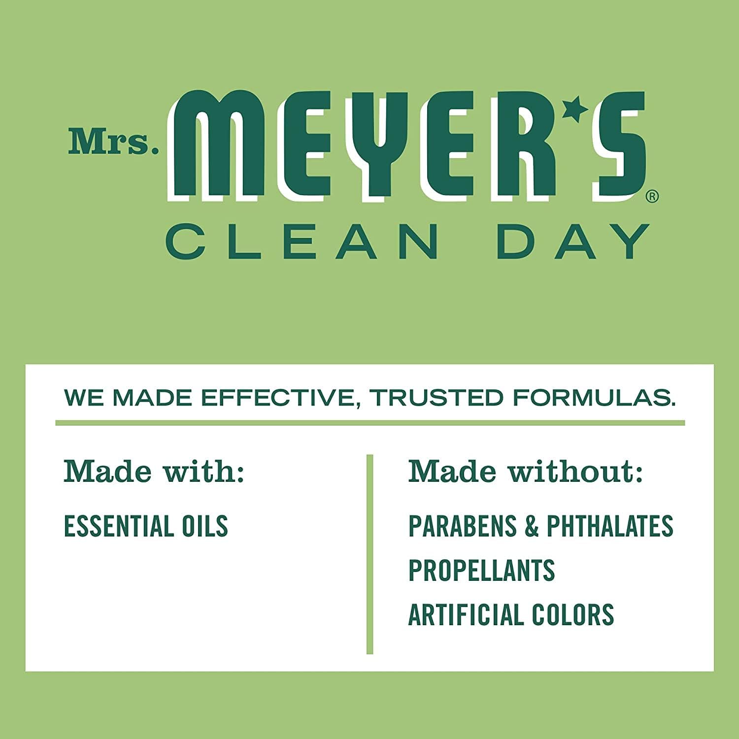 Mrs. MEYER'S Clean Day trio suits kitchen or bathroom, creating inviting scent experiences.