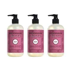 Mrs. Meyer's Clean Day Mum hand soap bottle front view for everyday cleansing