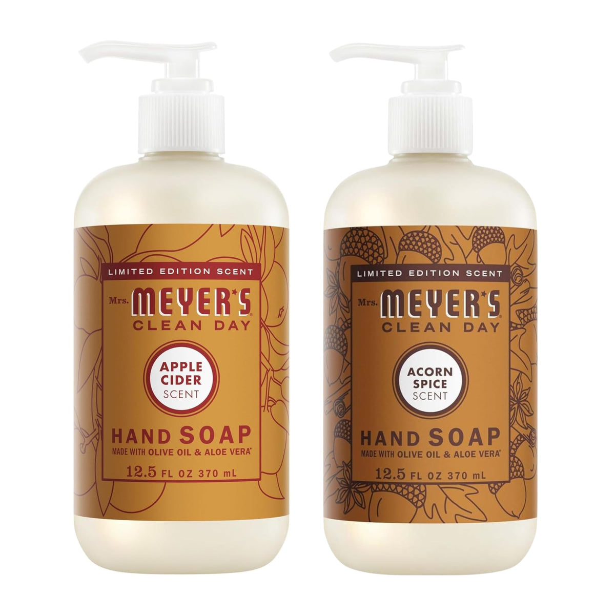 Mrs. Meyer's Clean Day Gingerbread bottle offers autumnal cleansing for busy hands