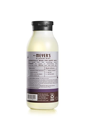 Mrs. Meyer's Clean Day Lavender foam lather for gentle cleansing ritual