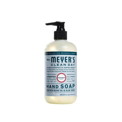 Snowdrop bottle label close-up highlights plant-based cleansing ingredients.