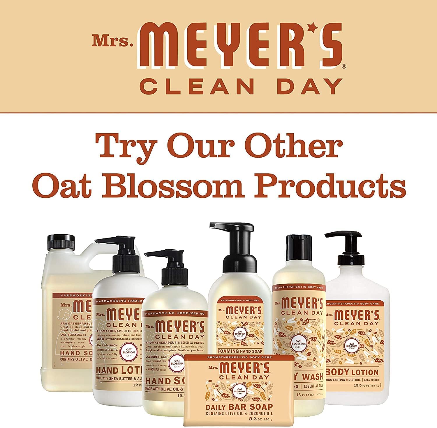 Mrs. Meyer's cruelty-free logo signaling ethical, animal-friendly soap