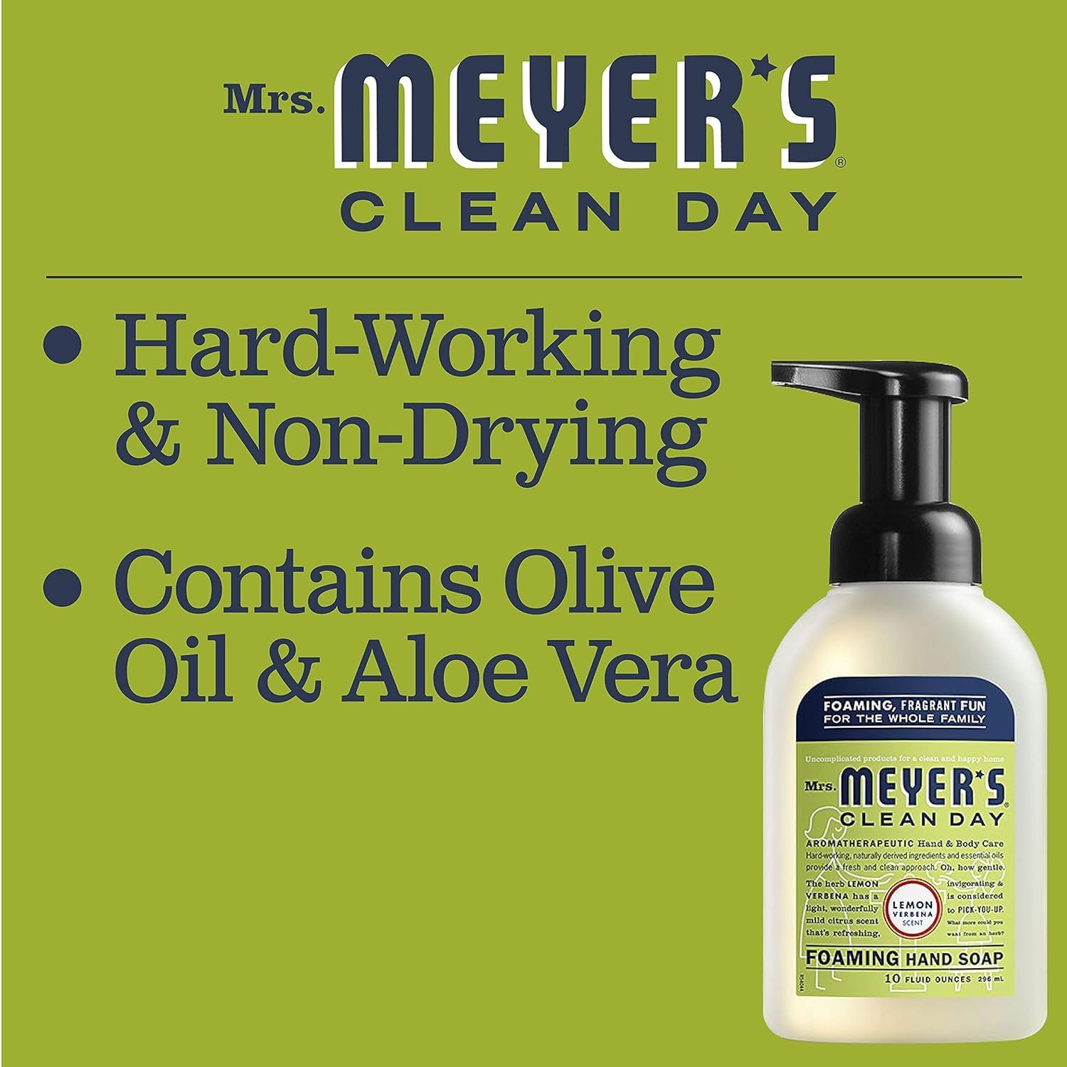 Mrs. Meyer’s packaging with recycling info promotes sustainable choices