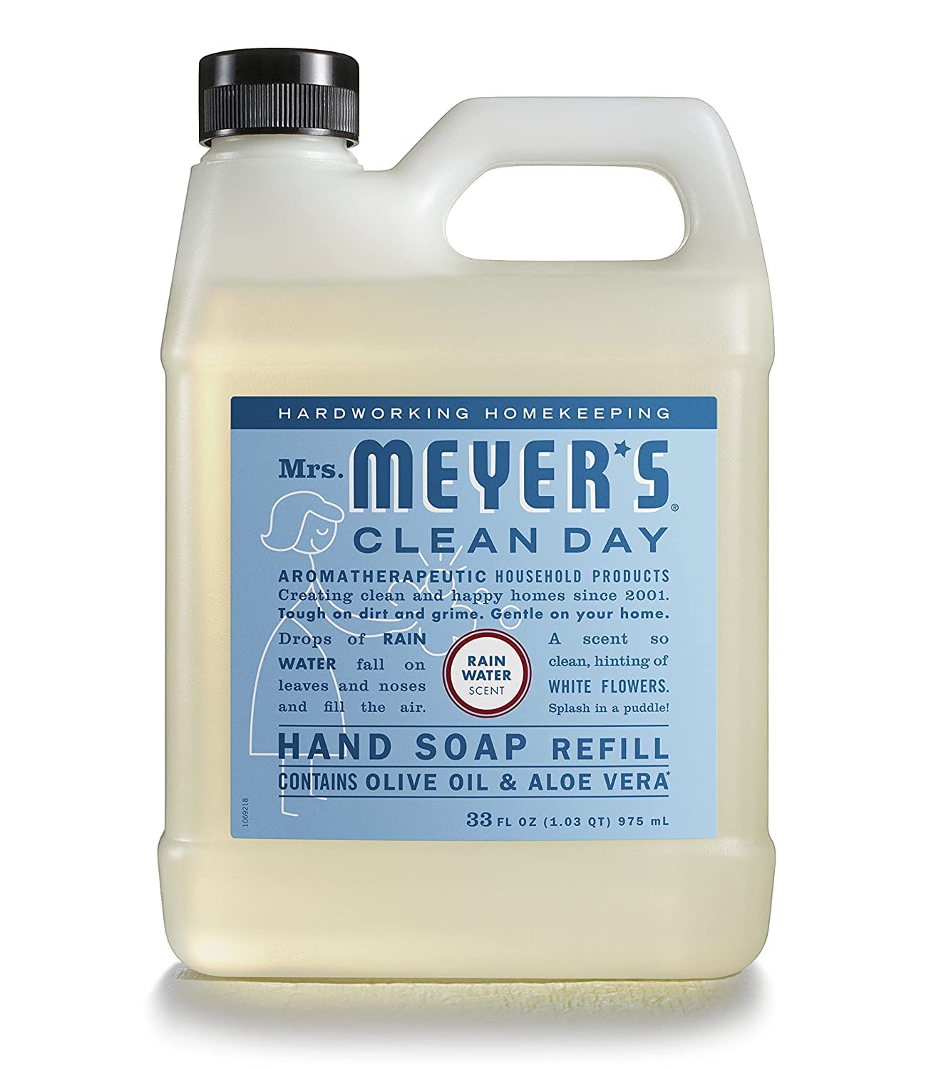 Mrs. Meyer's Variety Pack front image showing six scents for refillable care