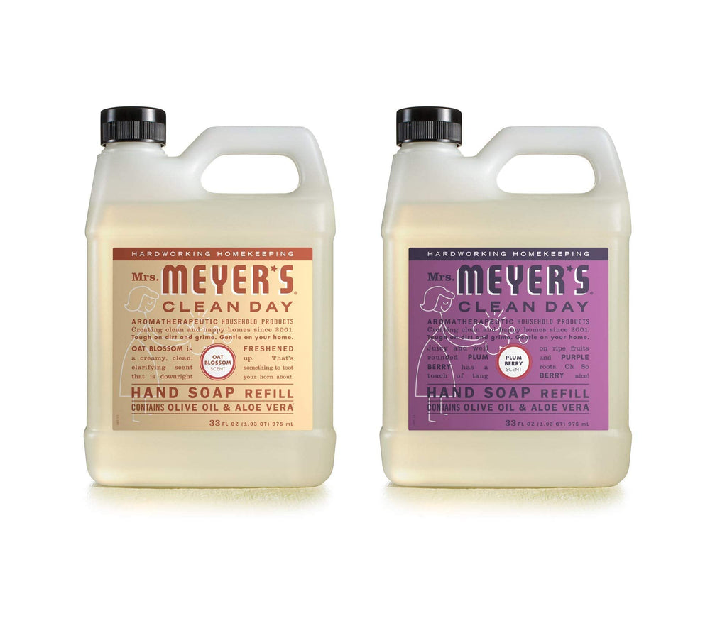 Mrs. Meyer's Oat Blossom hand soap pump for daily gentle cleansing