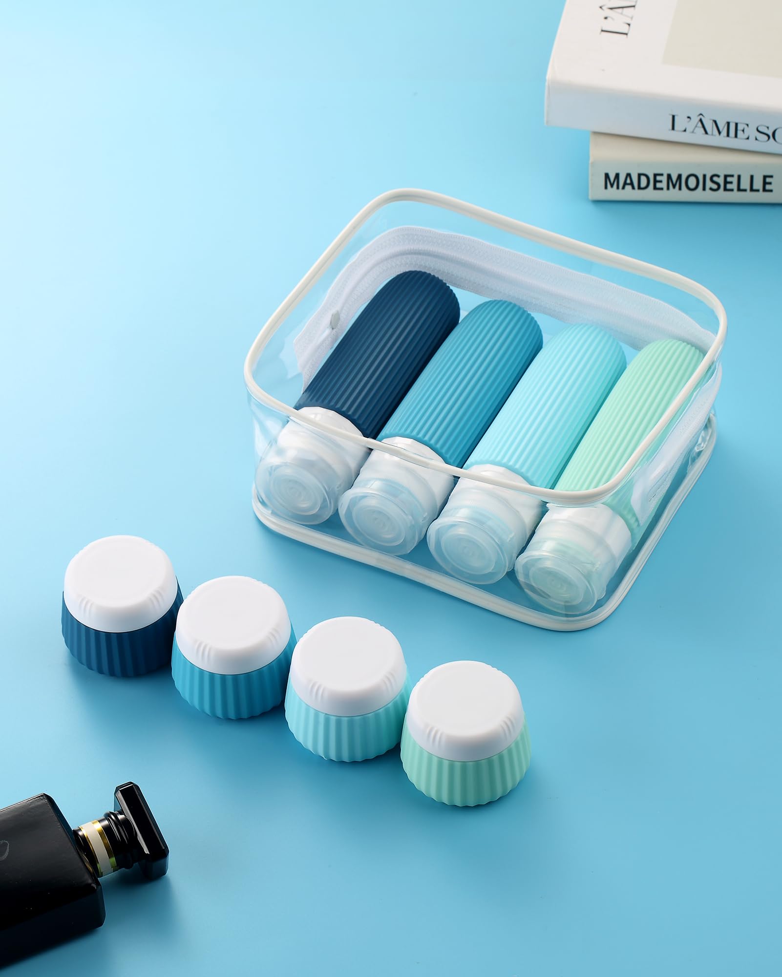 Mrsdry leak-proof cap close-up emphasizing spill protection during travel