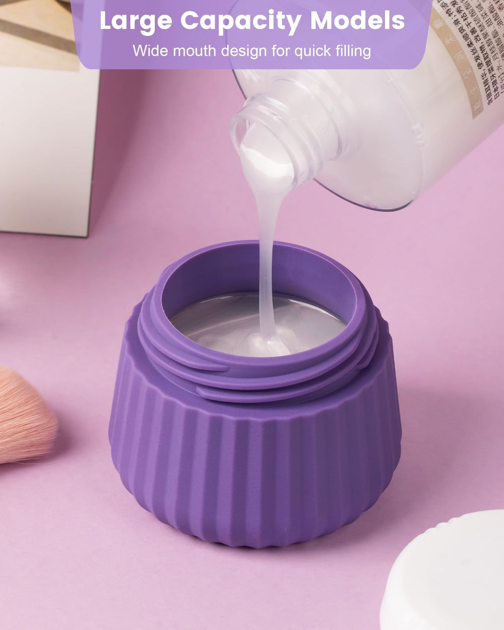 Mrsdry leakproof spiral-mouth travel containers prevent leaks during flights and trips.