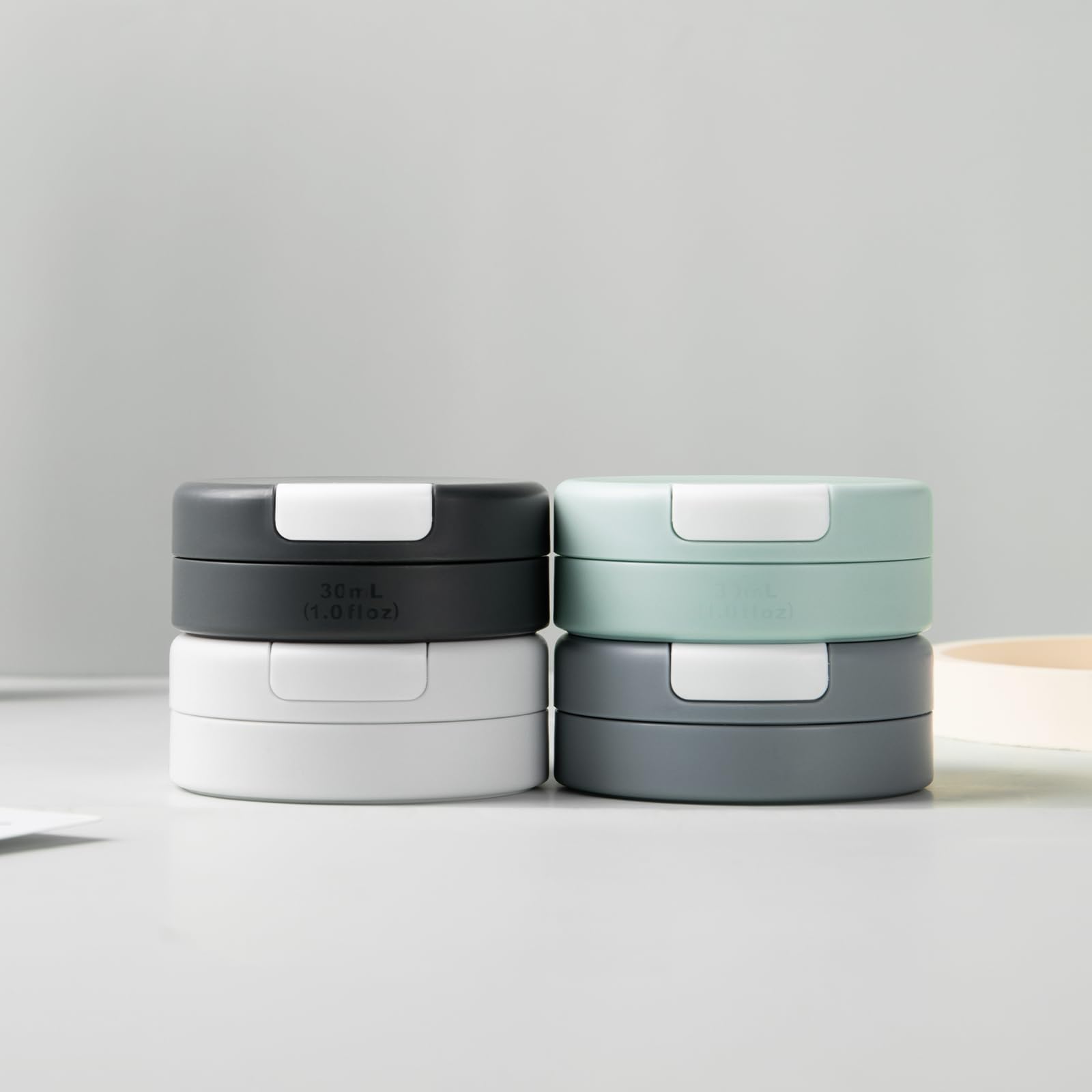 Mrsdry multi-use containers store lotions, creams, powders, or condiments