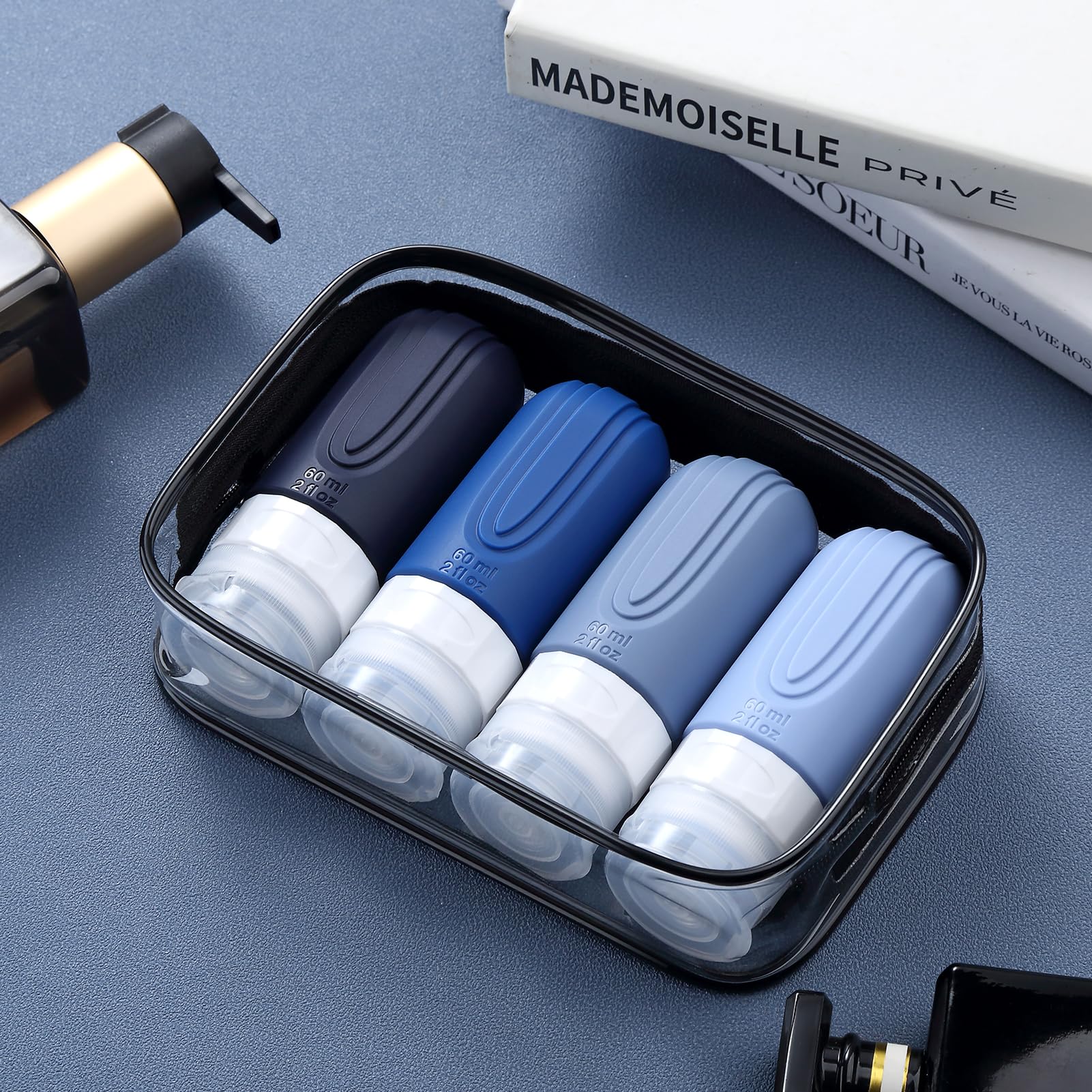 Mrsdry shampoo conditioner bottles versatile and compatible for various toiletries.