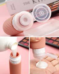 Mrsdry silicone cream jars 1oz provide secure cream storage for concise routines