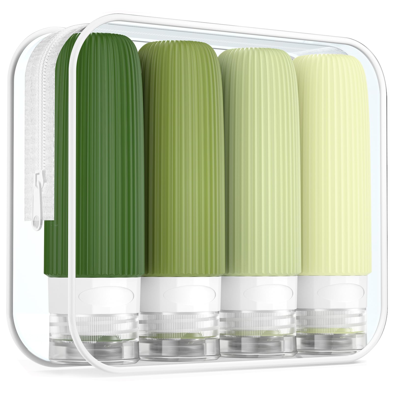Mrsdry travel bottles with leak-proof cap showing secure storage for liquids during flights