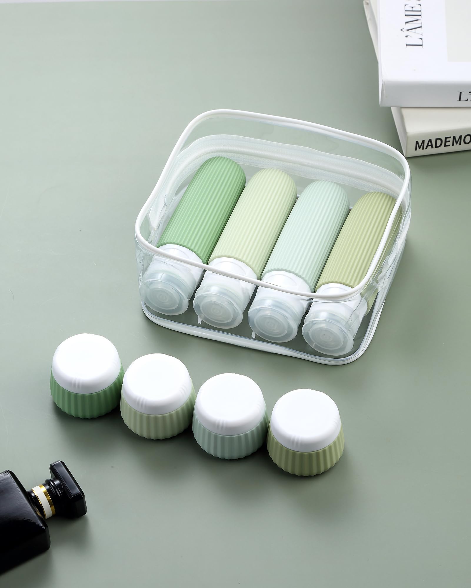 Mrsdry travel bottles leak-proof design prevents spills in luggage on flights.