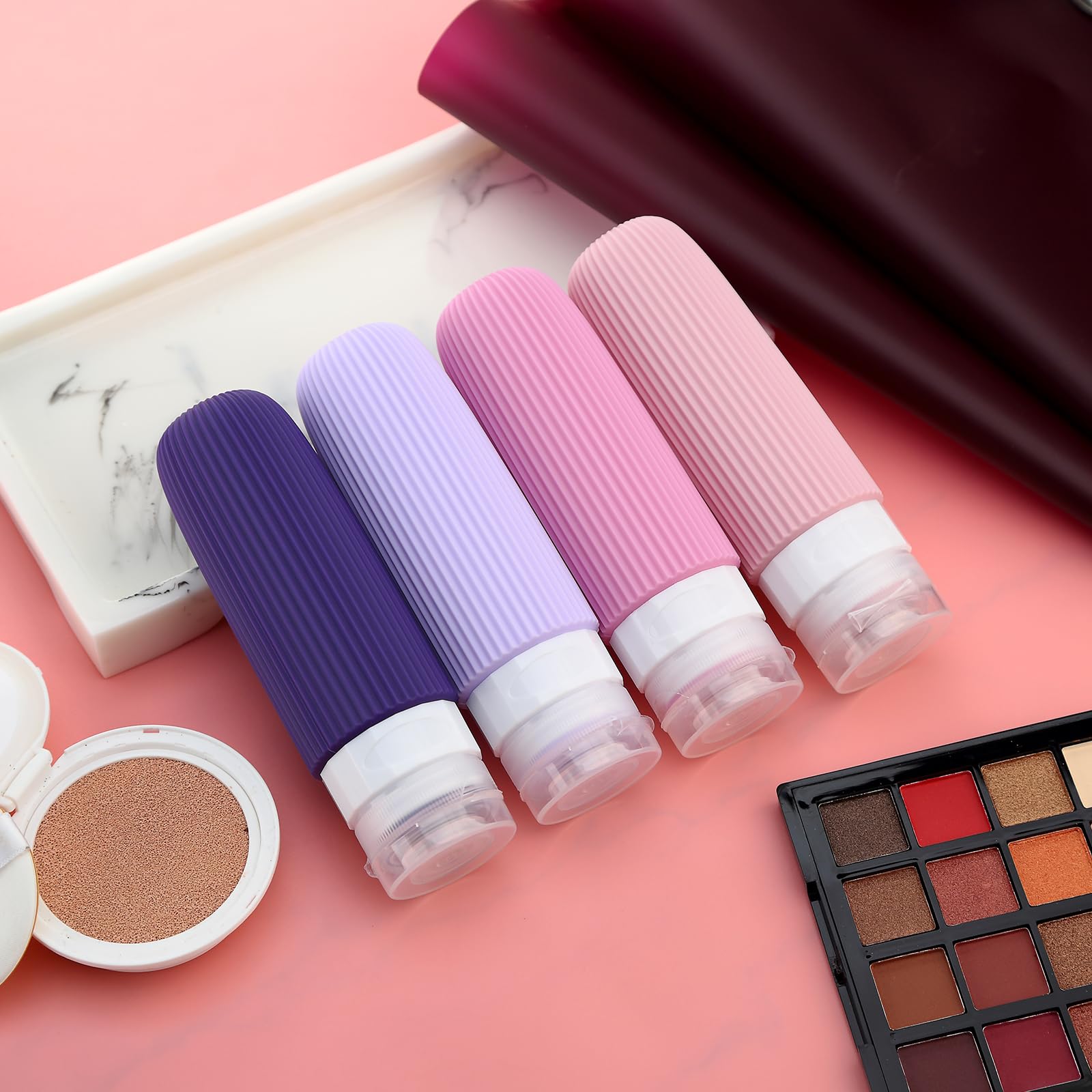Mrsdry travel bottles no-drip valve design helps control portions on the go.