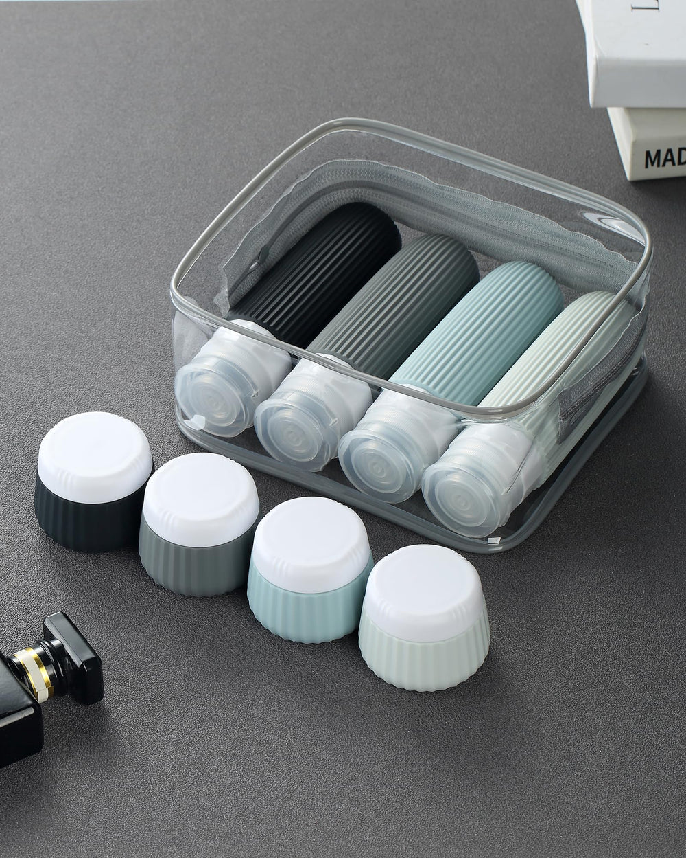 Mrsdry Travel Bottles are portable and lightweight for easy packing on trips