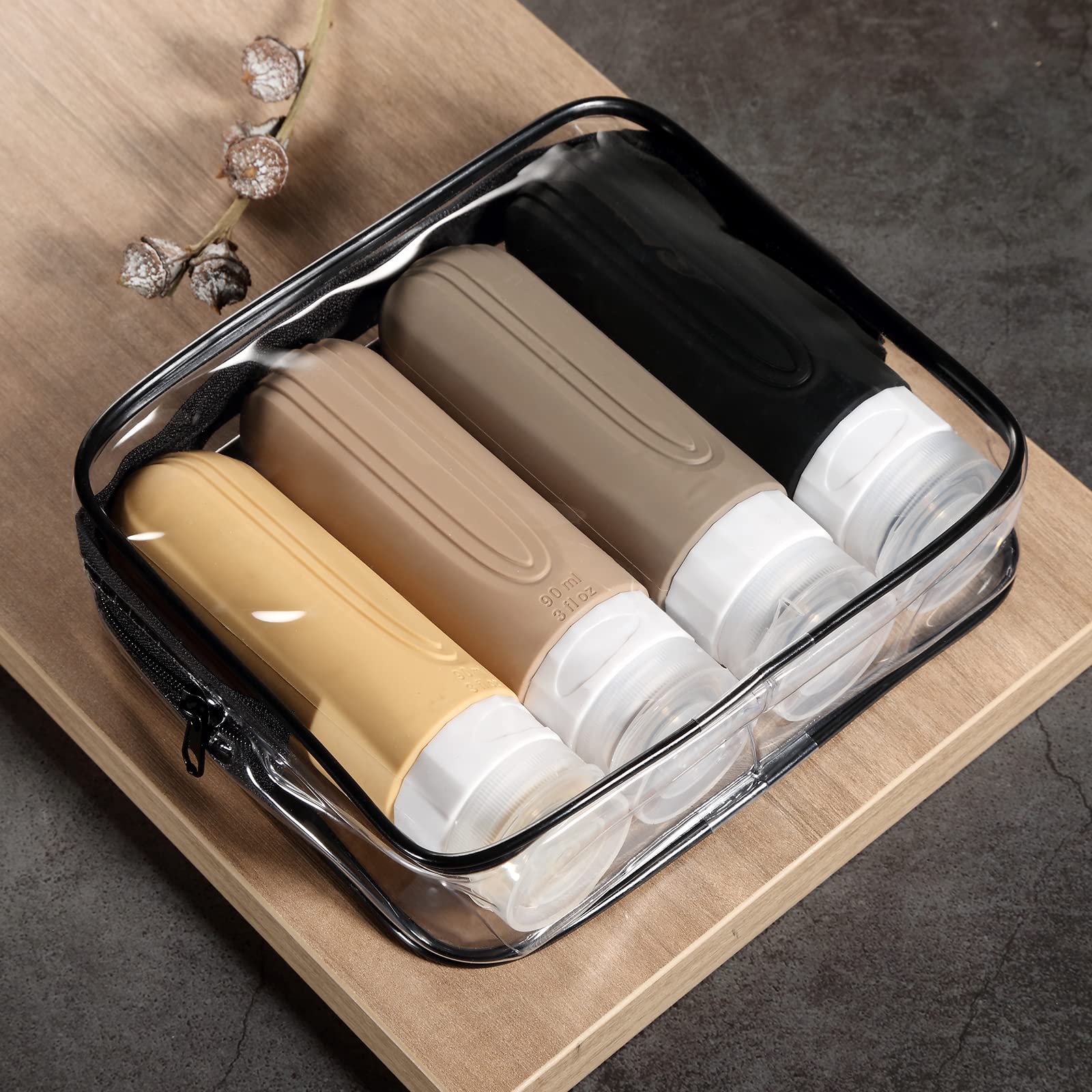 Mrsdry compact 4-pack fits in carry-on organizers