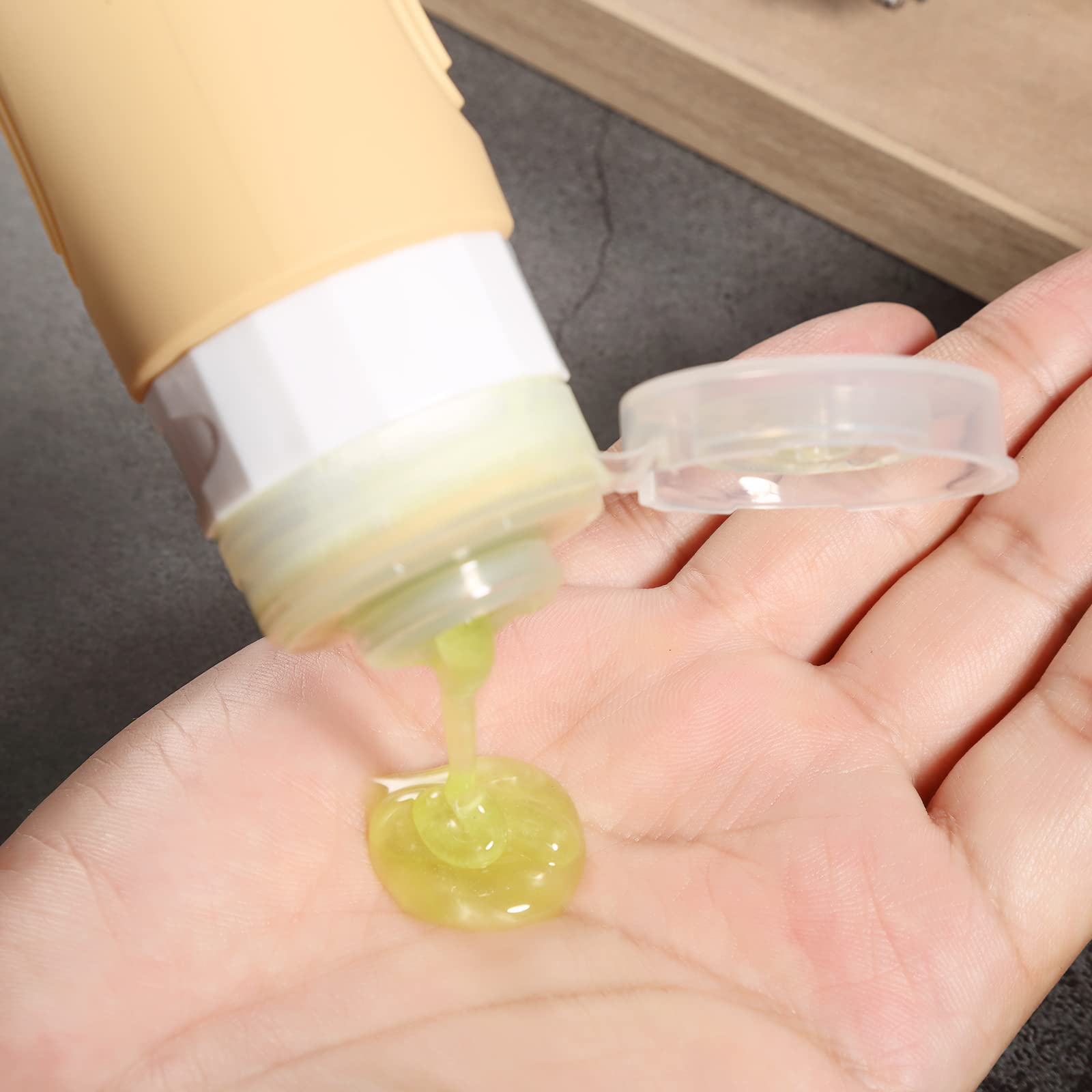 Mrsdry wide-mouth bottles simplify filling with thick liquids