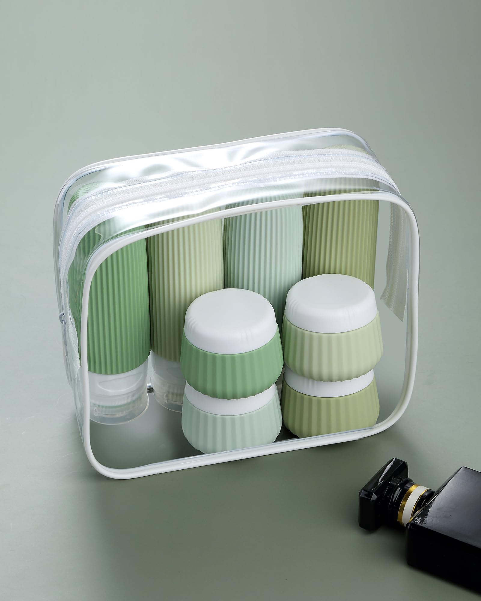 Mrsdry travel bottles wide-opening design speeds refilling and cleaning.