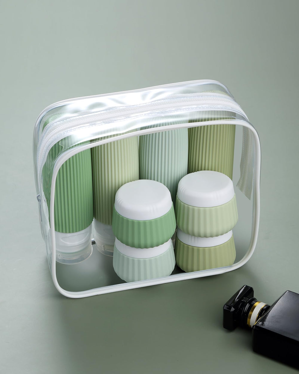 Mrsdry travel bottles wide-opening design speeds refilling and cleaning.