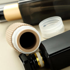 Mrsdry travel bottles wide-opening design makes refilling easier.