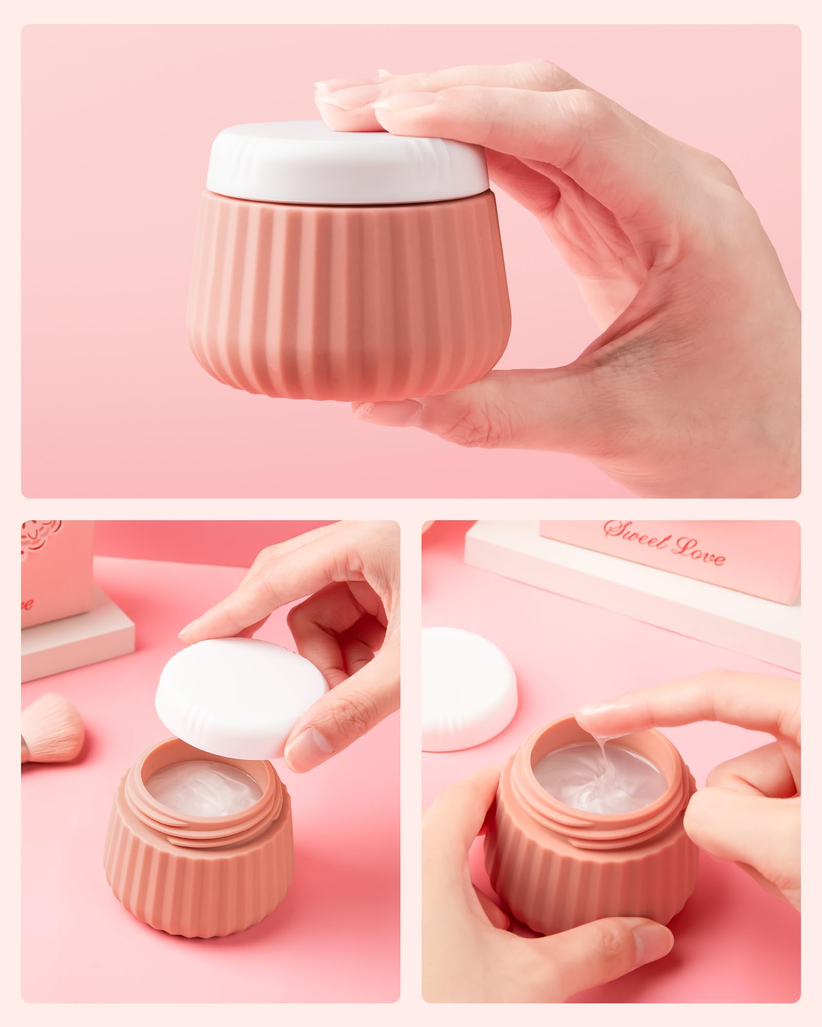 MrsDry 3oz travel containers compact TSA-friendly sizes for carry-on