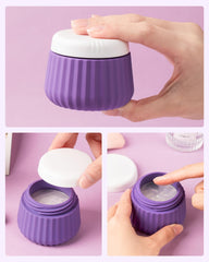 Mrsdry travel containers 4pack with clear bag keeps essentials organized for travel.