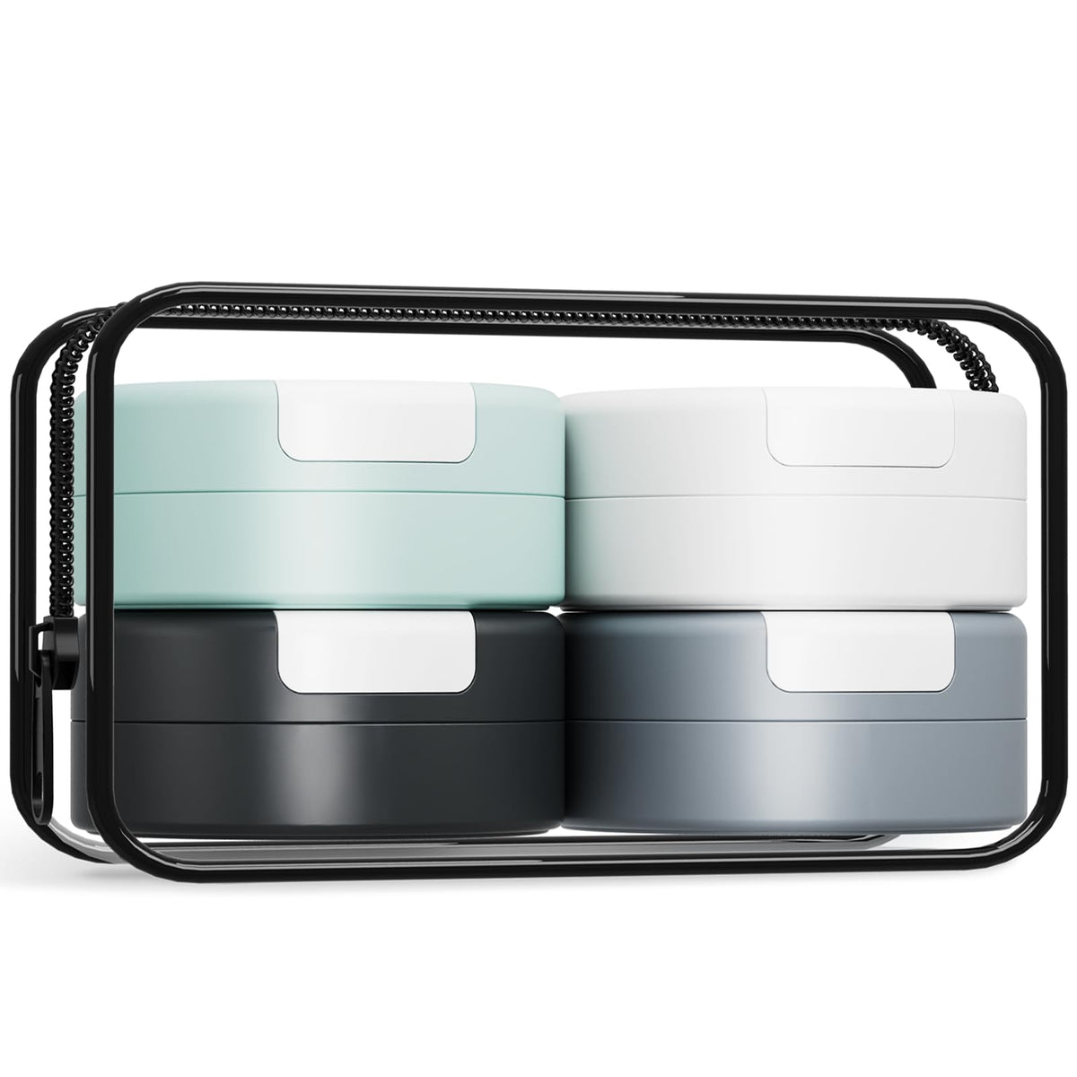 Mrsdry travel containers with magnetic design for organized travel