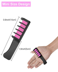 MSDADA hair chalk comb for kids provides washable color fun