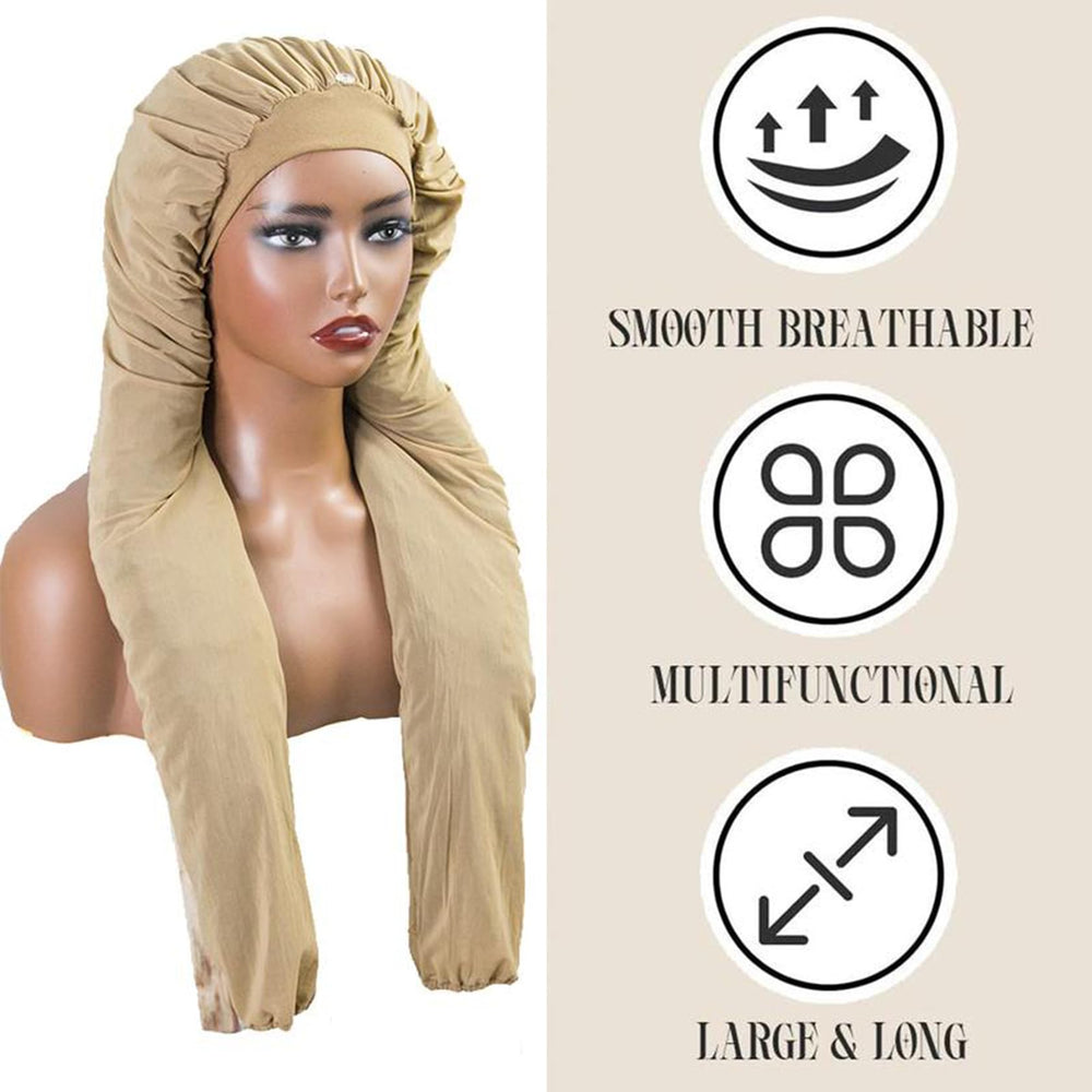 MsFan bonnet machine-washable and easy to care for.