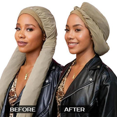 MsFan bonnet uses soft skin-friendly fabric for comfortable all-day wear.