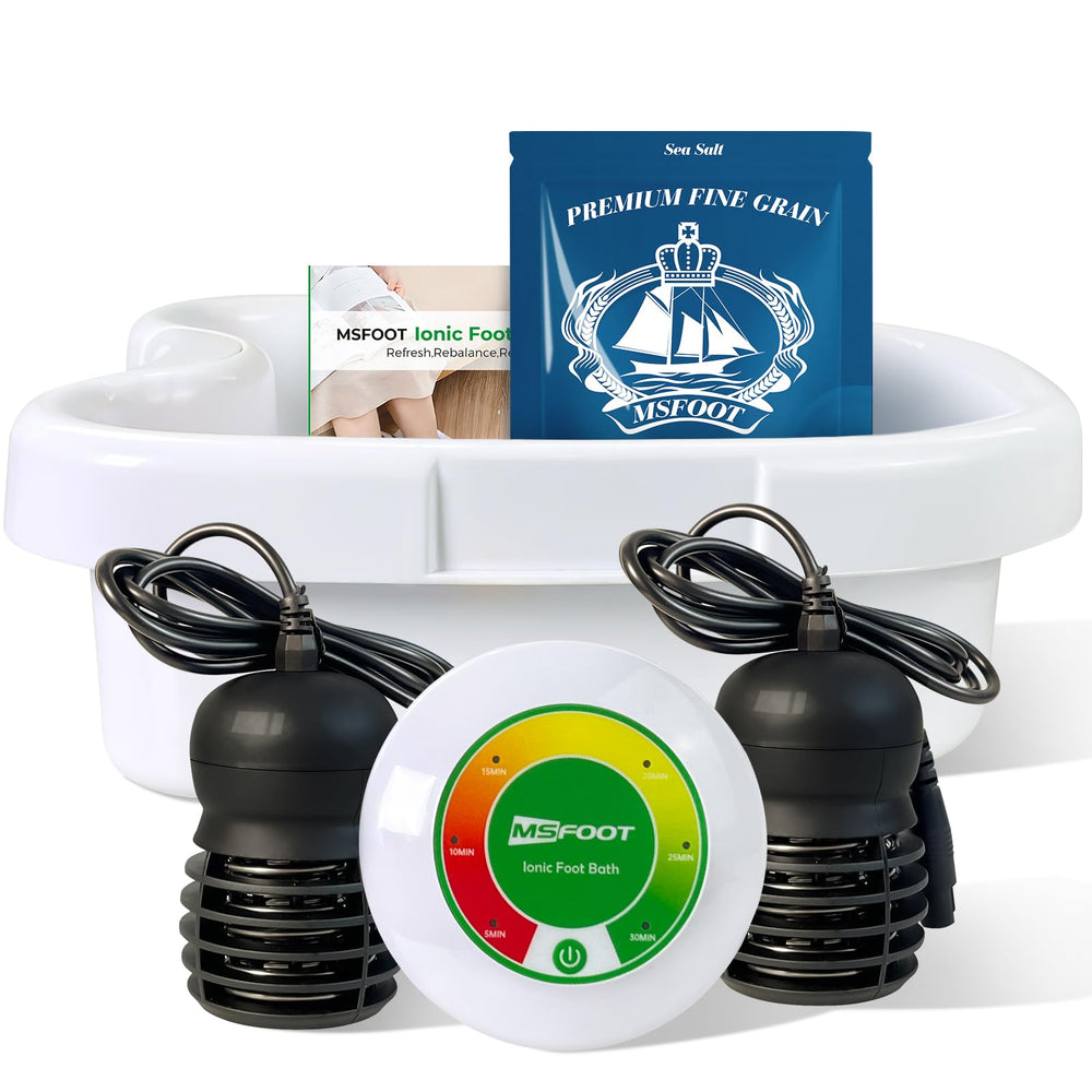 MSFOOT upgraded control panel enables smoother sessions and fewer interruptions for foot baths